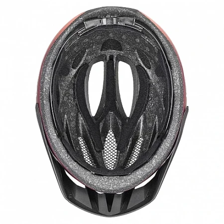 Kask rowerowy UVEX Viva 3 Plum-Grapefruit Matt dół