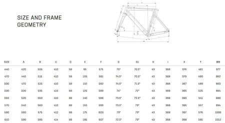 Rower Bianchi OLTRE RACE  105 DI2 50-34 YTB37I ZL Geometria