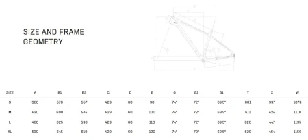 Rower Bianchi Nitron 9.3 XT/SLX 1x12sp YRBP5E NH geometria