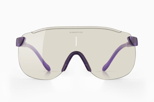 Przejdź do produktu Okulary Alba Optics STRATOS PURPLE GLOSSY VZUM F-LENS RKT Photochromatic