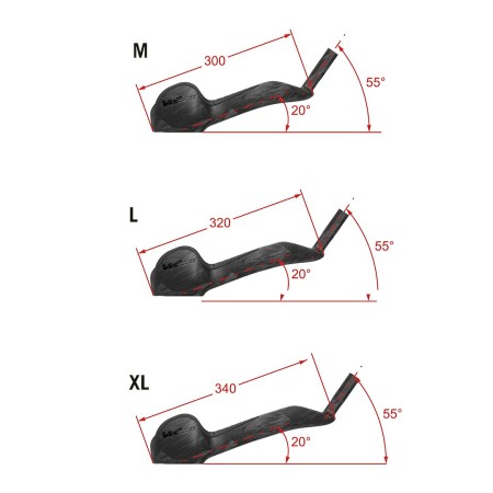 Przystawka czasowa Vision Metron TFE EVO Extension L/R 280mm XS size B6 - rove.pl
