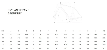Rower Bianchi ARCADEX PRO GRX820/822 YTB85I AW geometria