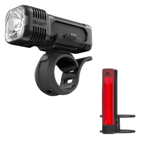 Przejdź do produktu Lampa Knog Blinder Pro 400 + Plus tył, Twinpack