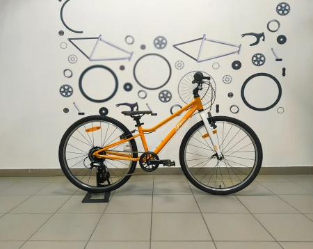 Rower młodzieżowy Yupii 24″ pomarańczowy