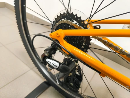 Rower młodzieżowy Yupii 24″ pomarańczowy