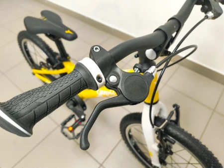 Rower dziecięcy Yupii 16″ żółty