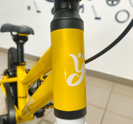 Rower dziecięcy Yupii 16″ żółty