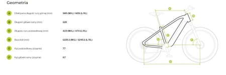 Rower elektryczny Ecobike RX 500 MAX Black Red M/L