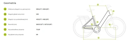 Rower elektryczny Ecobike LX 300 White