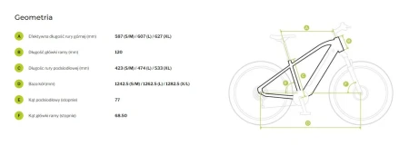 Rower elektryczny Ecobike Flex Black