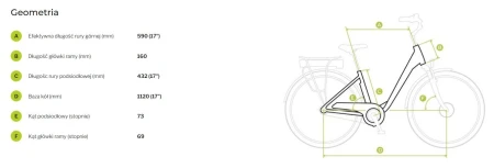 Rower elektryczny Ecobike X-City White 26"