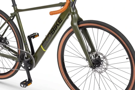 Lekki rower elektryczny gravel Ecobike Forest Plus