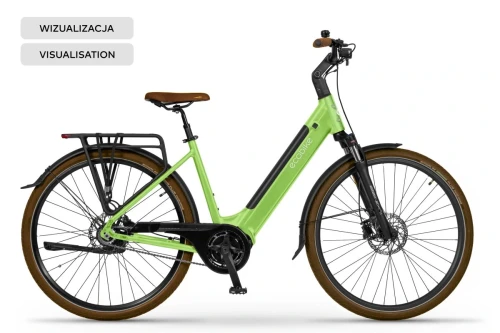 Przejdź do produktu Rower elektryczny Ecobike LX 100 Automatic Green 17"