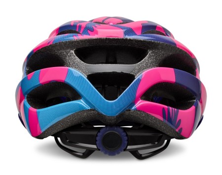 Kask dziecięcy juniorski GIRO RAZE pink flowers  roz. Uniwersalny (50-57 cm) (NEW 2026)