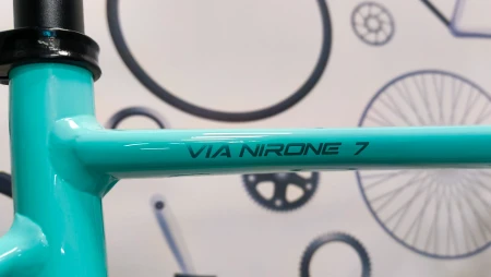 Rower Bianchi Nirone 7 DISC GRX610 12SP emblematy