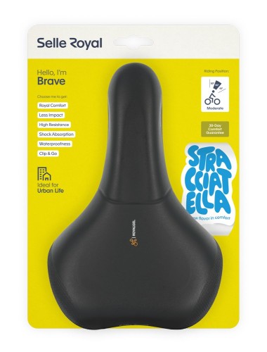 Przejdź do produktu Siodło SELLEROYAL BRAVE STRENGTEX MODERATE 60st. żelowe, elastomery, unisex (NEW 2026)
