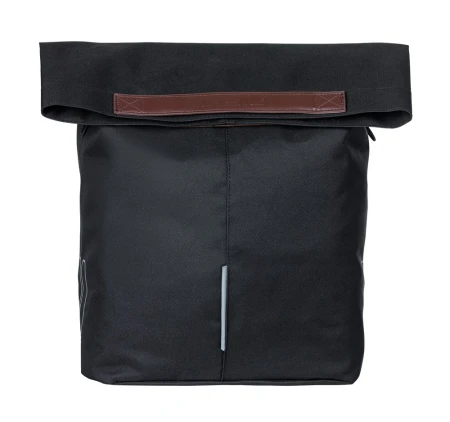 Sakwa pojedyncza BASIL CITY SHOPPER 14-16L, MIK Hooks, black (NEW 2026) - rove.pl