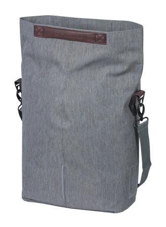 Sakwa pojedyncza BASIL CITY SHOPPER 14-16L, MIK Hooks, grey melee (NEW 2026) - rove.pl