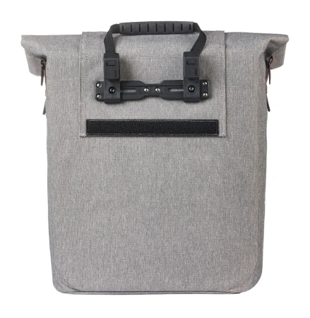 Sakwa pojedyncza BASIL CITY SHOPPER 14-16L, MIK Hooks, grey melee (NEW 2026)