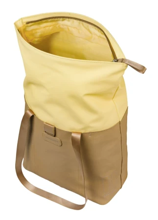 Torba BASIL VIVE BICYCLE SHOPPER, MIK Hooks, 15-20L, Wodoodporna, sand/yellow (NEW 2026) - rove.pl