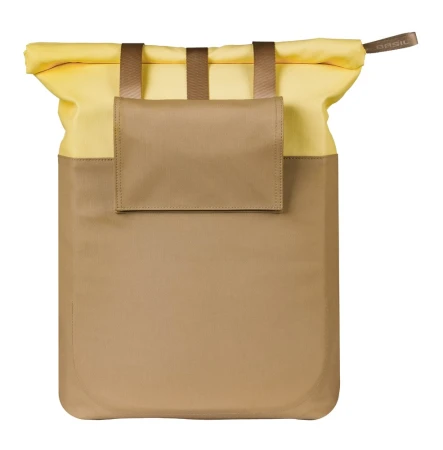 Torba BASIL VIVE BICYCLE SHOPPER, MIK Hooks, 15-20L, Wodoodporna, sand/yellow (NEW 2026) - rove.pl
