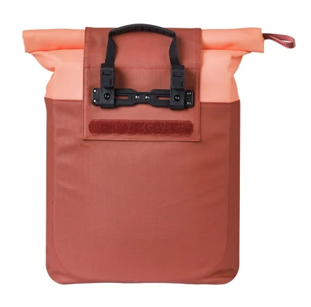 Sakwa pojedyncza BASIL VIVE BICYCLE SHOPPER, MIK Hooks, 15-20L, Wodoodporna, burgundy/pink (NEW 2026) - rove.pl