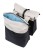 Sakwa podwójna BASIL VIVE DOUBLE PANNIER BAG 28-35L, Universal Bridge System, off-white/black (NEW 2026)