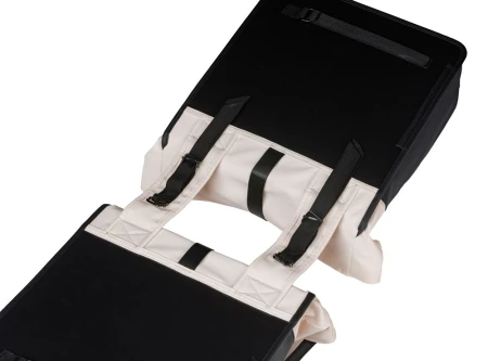 Sakwa podwójna BASIL VIVE DOUBLE PANNIER BAG 28-35L, Universal Bridge System, off-white/black (NEW 2026) - rove.pl