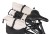 Sakwa podwójna BASIL VIVE DOUBLE PANNIER BAG 28-35L, Universal Bridge System, off-white/black (NEW 2026)