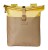 Sakwa podwójna BASIL VIVE DOUBLE PANNIER BAG 28-35L, Universal Bridge System, sand/yellow (NEW 2026)