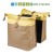 Sakwa podwójna BASIL VIVE DOUBLE PANNIER BAG 28-35L, MIK System (ready to go), sand/yellow (NEW 2026) - rove.pl