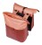 Sakwa podwójna BASIL VIVE DOUBLE PANNIER BAG 28-35L, MIK System (ready to go), burgundy/pink (NEW 2026) - rove.pl