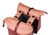 Sakwa podwójna BASIL VIVE DOUBLE PANNIER BAG 28-35L, MIK System (ready to go), burgundy/pink (NEW 2026) - rove.pl