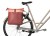 Sakwa podwójna BASIL VIVE DOUBLE PANNIER BAG 28-35L, MIK System (ready to go), burgundy/pink (NEW 2026)