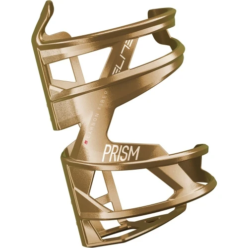 Przejdź do produktu Koszyk na bidon Elite Prism Carbon GoldMetal prawy