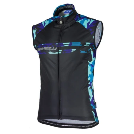 Rogelli bezrękawnik CAMO czarny S - rove.pl