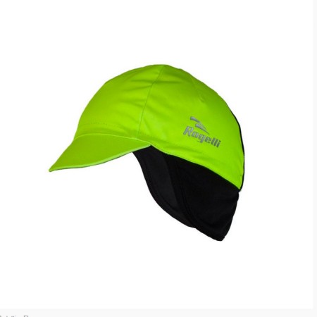 Rogelli czapka zimowa z daszkiem PROTTETIVO żółta - rove.pl