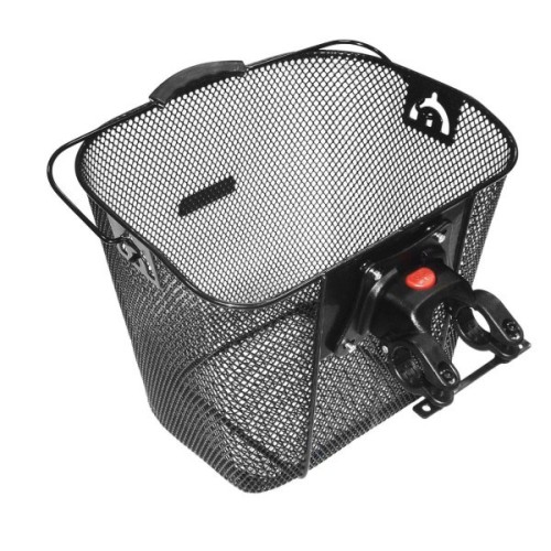 Przejdź do produktu Koszyk rowerowy-siatka przód Click HT-512 czarny