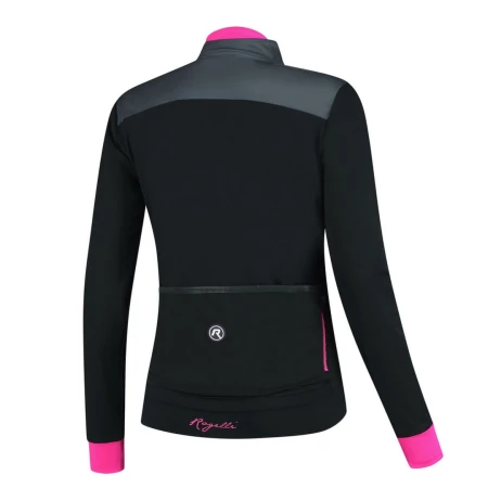 Rogelli bluza CONTENTA LDS szaro czarno różowa XS - rove.pl