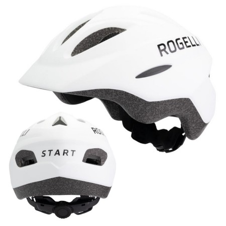 Rogelli kask dziecięcy START biały S - rove.pl