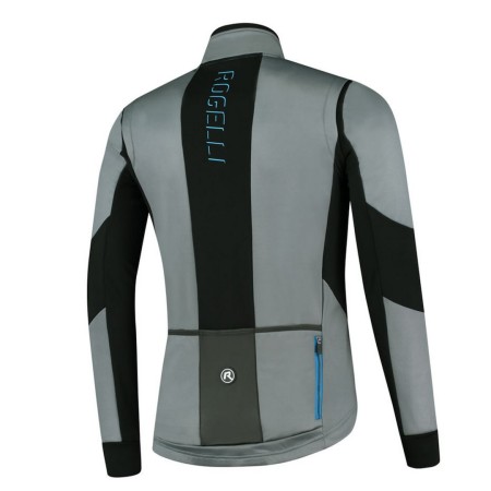 Rogelli bluza BRAVE szaro czarno niebieska L - rove.pl