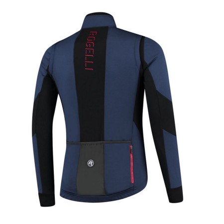 Rogelli bluza BRAVE niebiesko czarno czerwona M - rove.pl