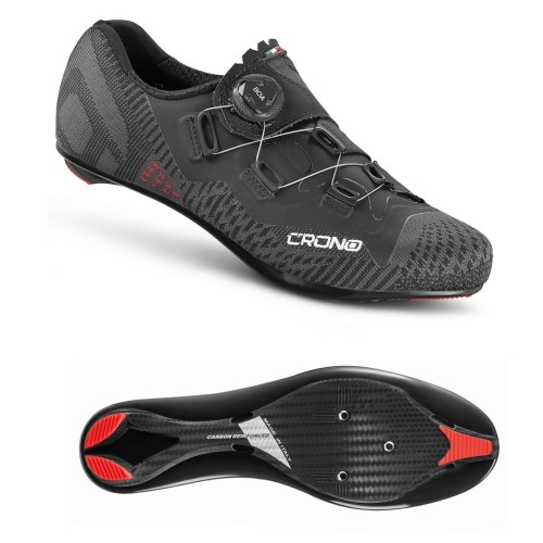 Przejdź do produktu CRONO buty szosowe CK-3-22 czarne 45 kompozyt