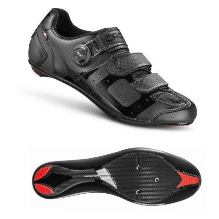 CRONO buty szosowe CR-3-22 czarne 45 kompozyt - rove.pl