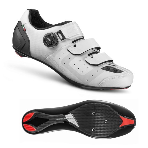 Przejdź do produktu CRONO buty szosowe CR-3-22 białe 42 kompozyt