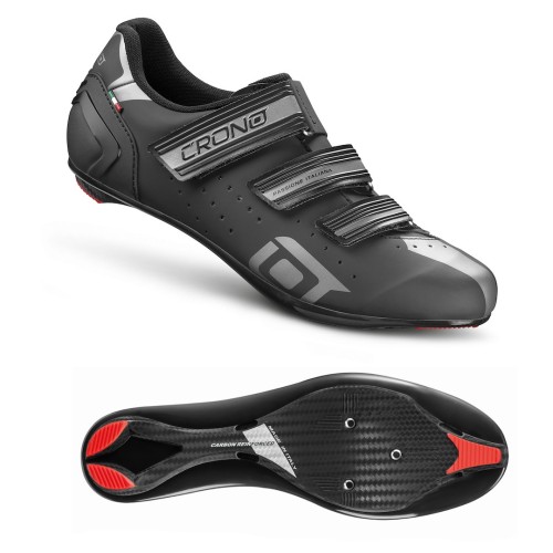 Przejdź do produktu CRONO buty szosowe CR-4-22 czarne 42 kompozyt