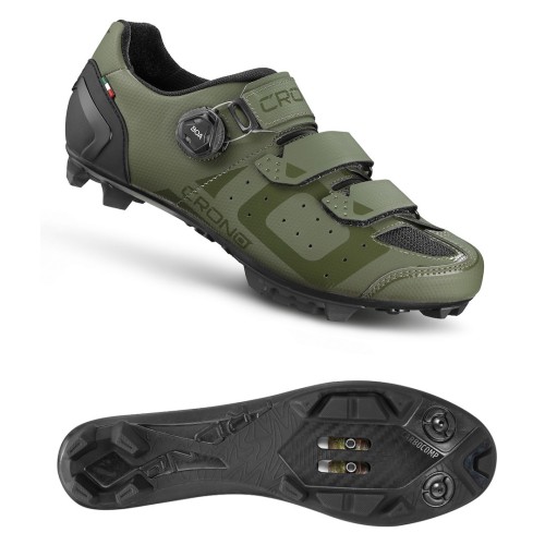 Przejdź do produktu CRONO buty MTB CX-3-22 zielone 44 kompozyt