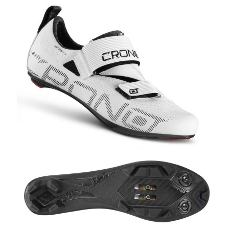 CRONO buty triatlonowe CT-1-20 białe 45 kompozyt - rove.pl