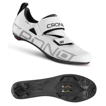 CRONO buty triatlonowe CT-1-20 białe 46 kompozyt - rove.pl