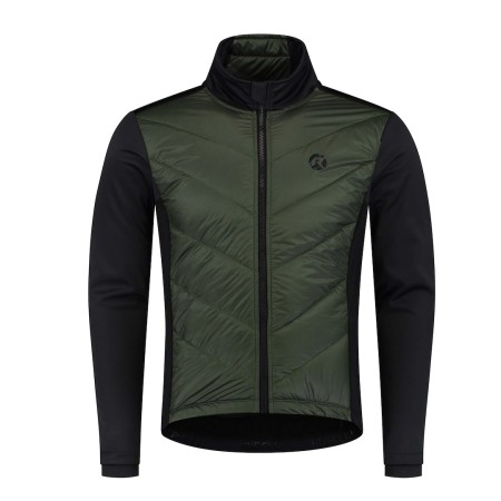 Rogelli bluza WADDED II zielono czarna XXL - rove.pl